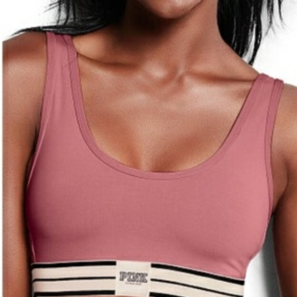 XS Victoria's Secret PINK Unlined Sports Bra NWT
